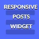 Responsive Posts Widget free WordPress plugin by Mahabub Hasan