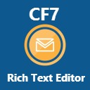 Rich Text Editor Field for Contact Form 7 free WordPress plugin