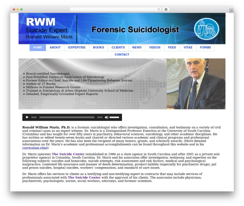 GWD Lean theme WordPress - suicideexpert.com