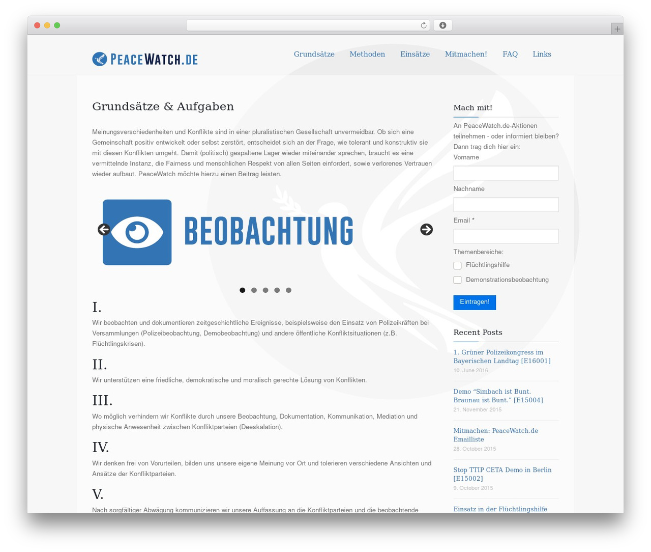 Mixed WordPress website theme - peacewatch.de Mixed WordPress website theme - peacewatch.de