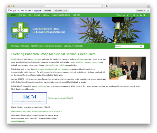 PGMC theme WordPress - pgmcg.nl