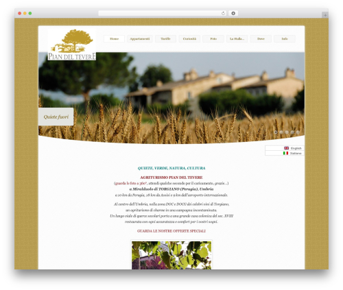 Pont theme WordPress - piandeltevere.it
