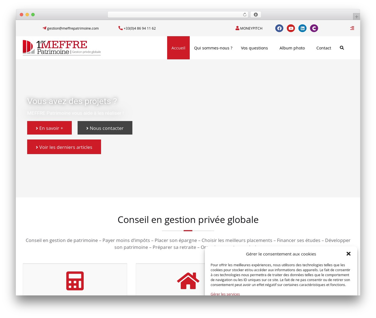 SpicePress WordPress theme - meffrepatrimoine.com