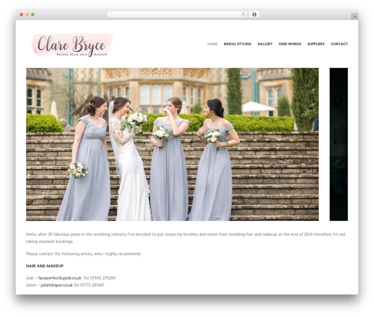 Uncode WordPress wedding theme - purepampering.co.uk Uncode WordPress wedding theme - purepampering.co.uk