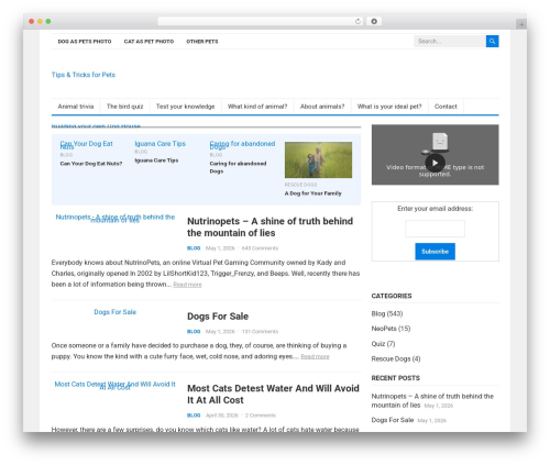 Wp quiz pro WordPress plugin - veterinarymanagement.net