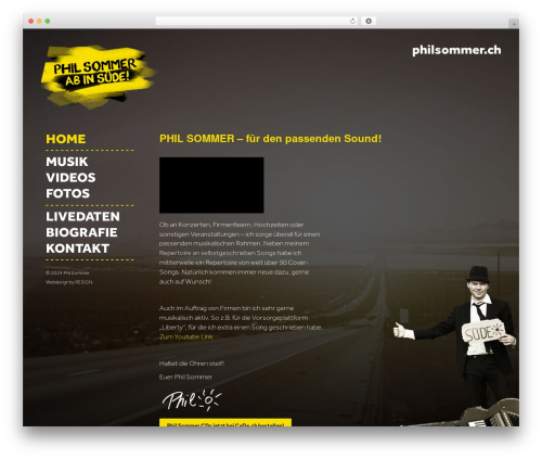 WordPress theme Musterpage v8 - philsommer.ch