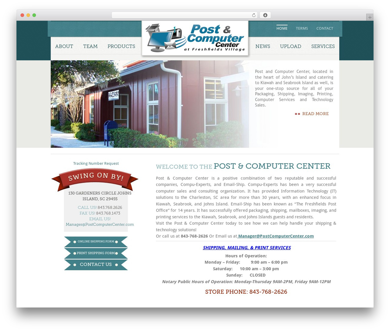 WP theme postandcomputer - postcomputercenter.com