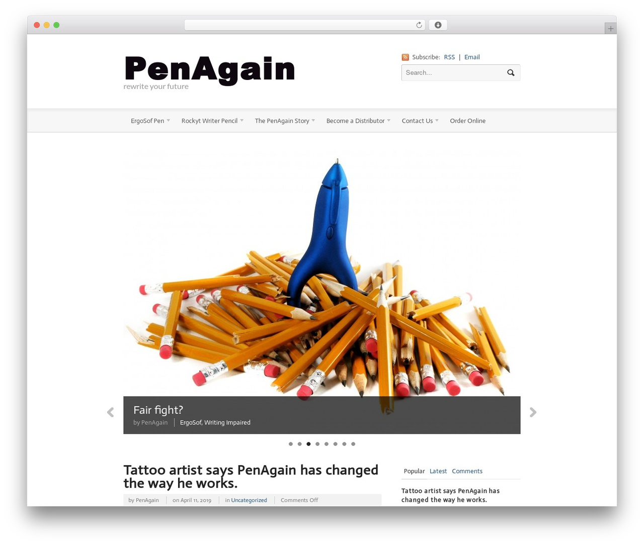 Currents WordPress theme - penagain.net Currents WordPress theme - penagain.net