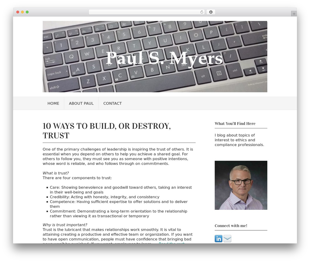 Vortex theme WordPress - paulsmyers.org Vortex theme WordPress - paulsmyers.org