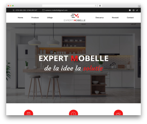 WordPress theme HTML5 Blank - mobelle.ro