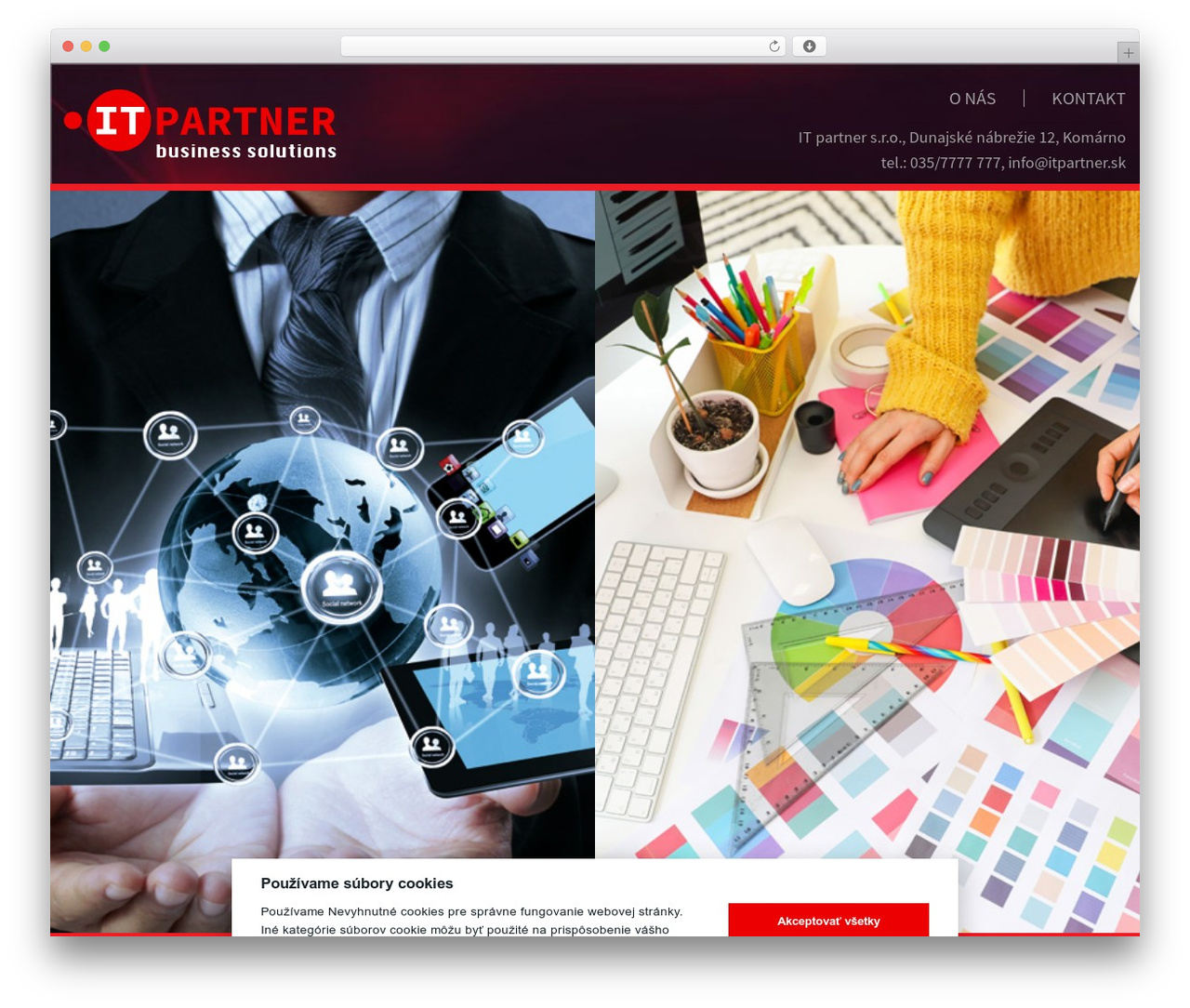 WordPress theme ITpartner - itpartner.sk