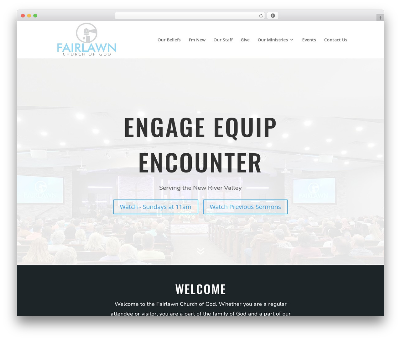 Divi theme WordPress - fairlawncog.org