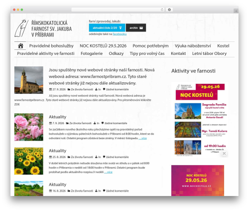 farapribram WordPress theme - farapribram.cz