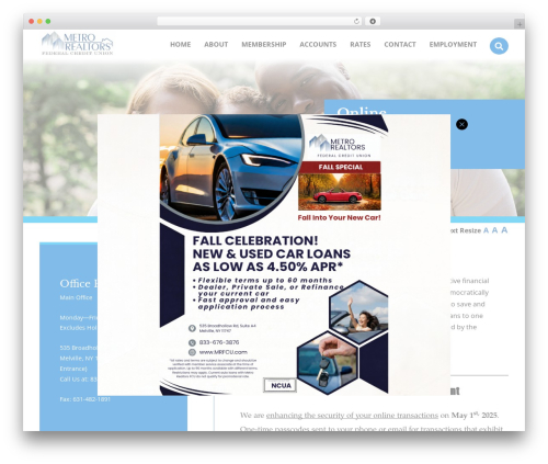 Fedcomp Multi Theme WP theme - www.mrfcu.com