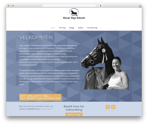 Hello Pro theme WordPress - hegerokseth.no