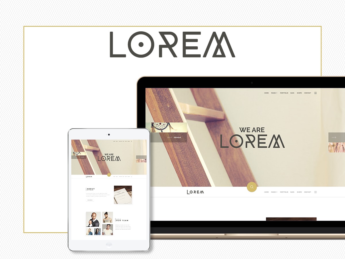 Lorem WordPress theme by FXoffice