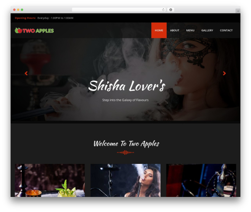 Nightery WP theme - twoapples.info