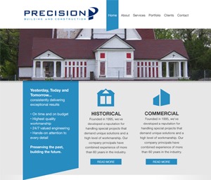Precision WordPress website theme Precision WordPress website theme