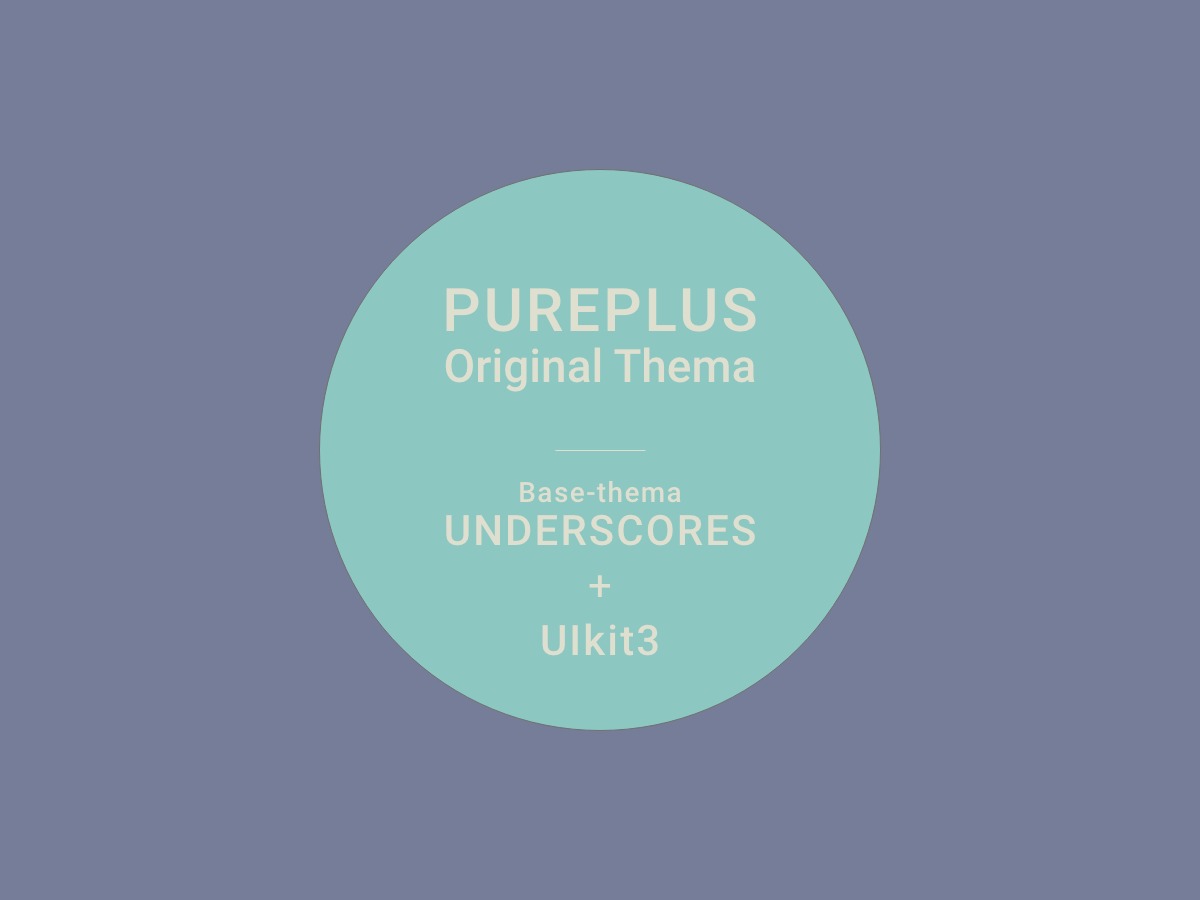 PUPEPLUS-Underscores WordPress theme by PUPEPLUS