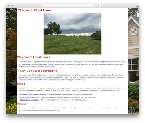 Funnel voodoo WordPress plugin - finestlawns.com