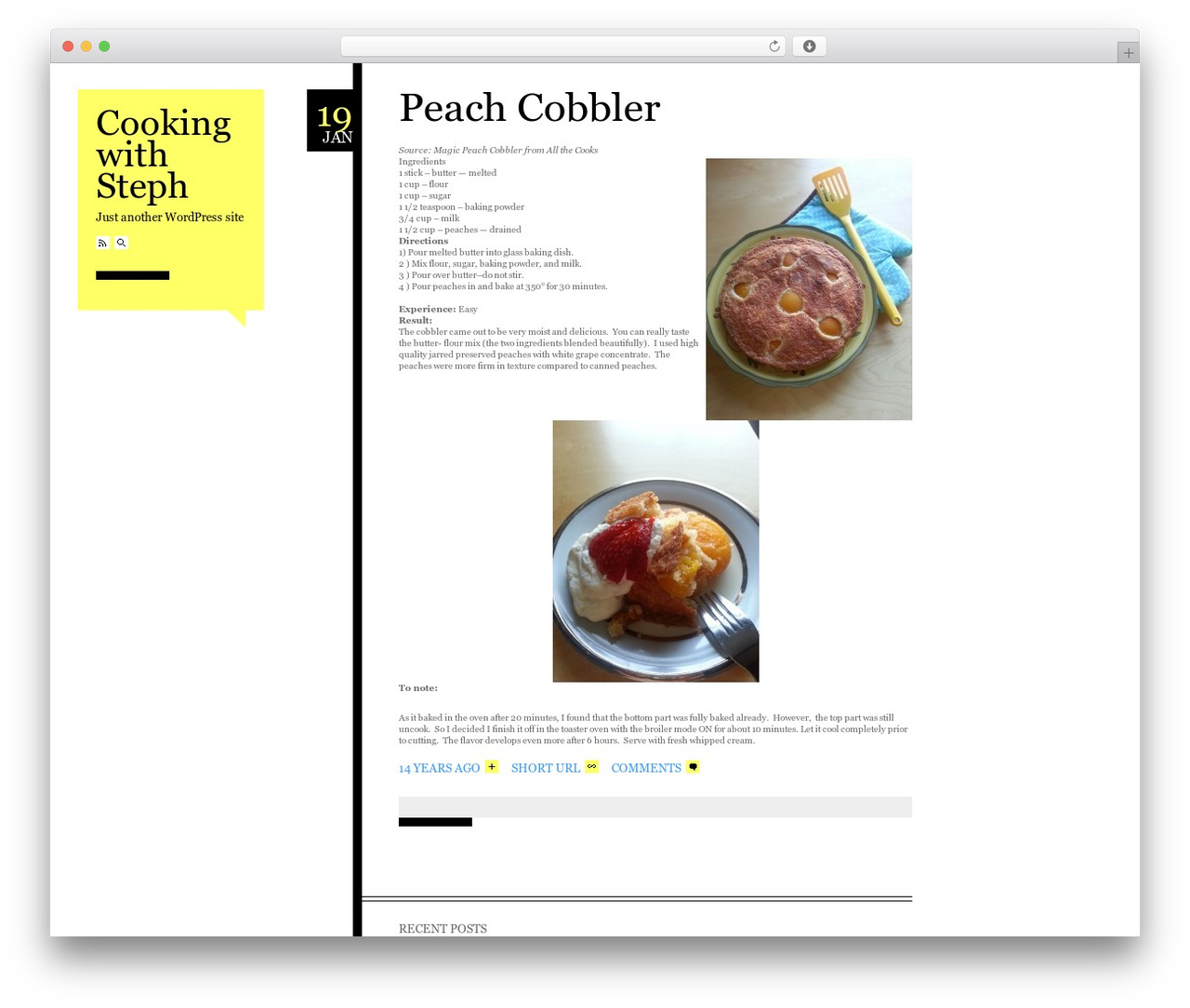 Theme WordPress Esquire - cookingwithsteph.com Theme WordPress Esquire - cookingwithsteph.com