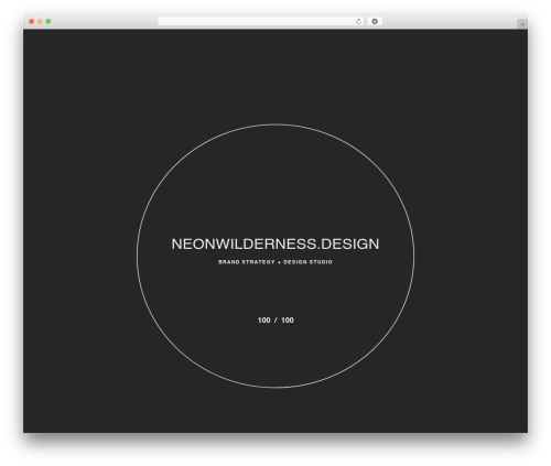 Rhye core WordPress plugin - neonwilderness.design