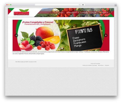 Theme WordPress Souffle - fruveza.com