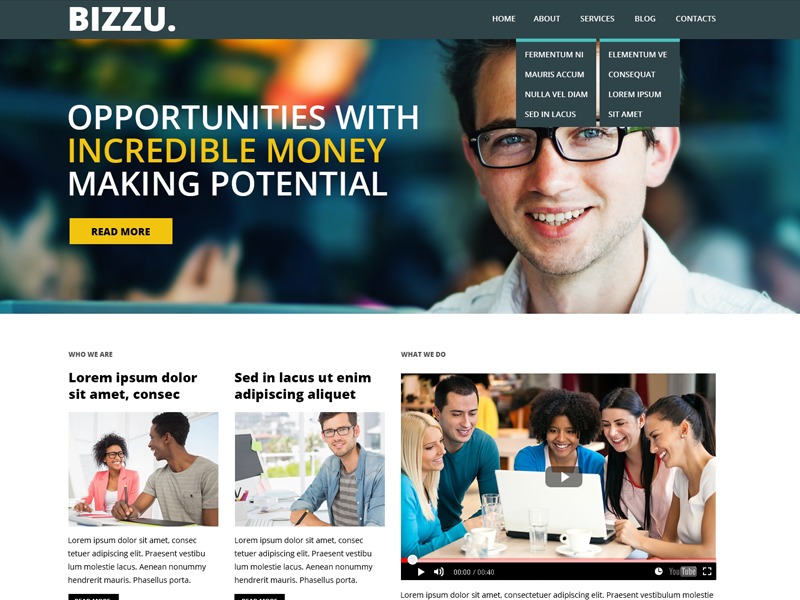 theme53014 WordPress theme by Template_Help.com