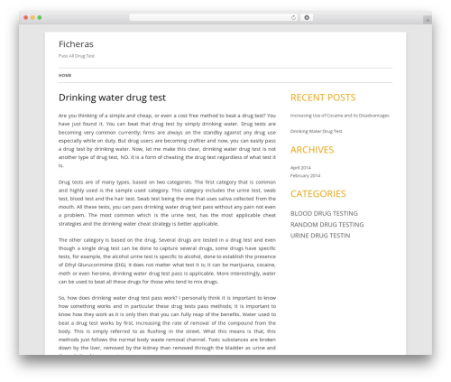 Tiny Forge best WordPress theme - ficheras.com