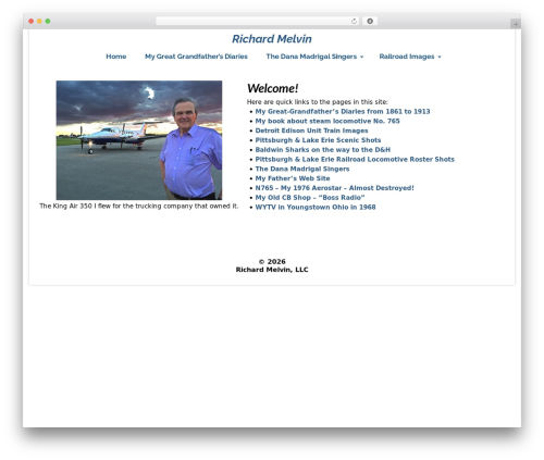 Virtue Child Theme WordPress theme image - rpmelvin.com