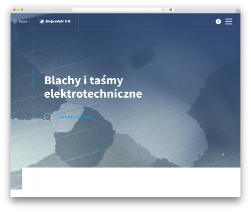 Website Style theme WordPress - stalprodukt.com.pl