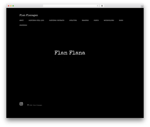 WordPress theme Tiny Forge - flanflanagan.com