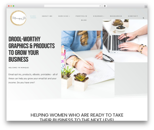 WordPress theme Kadence - fantastiquedesigns.com