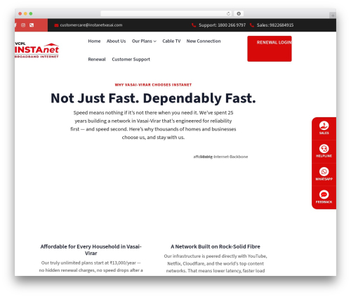 WordPress theme Nestnet - instanetvasai.com