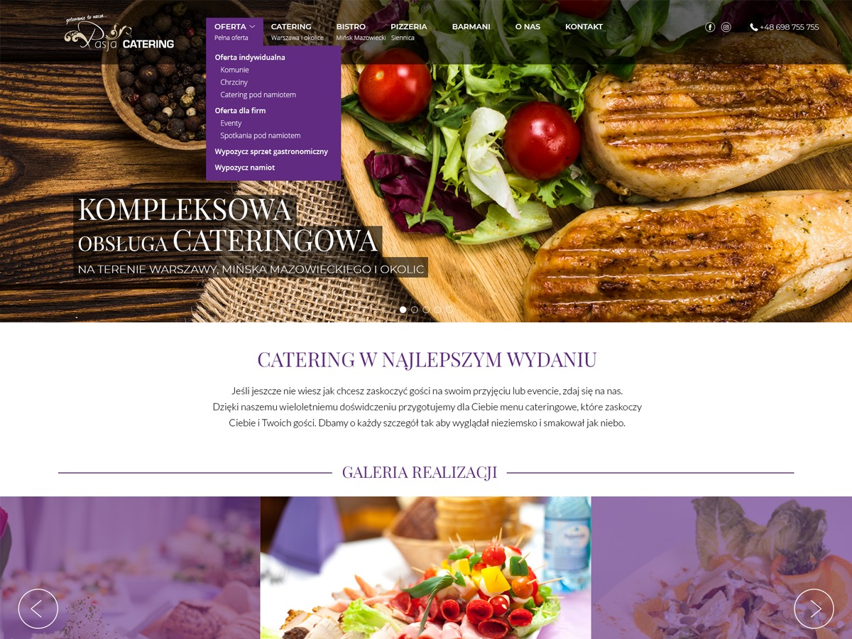 WordPress theme PASJA