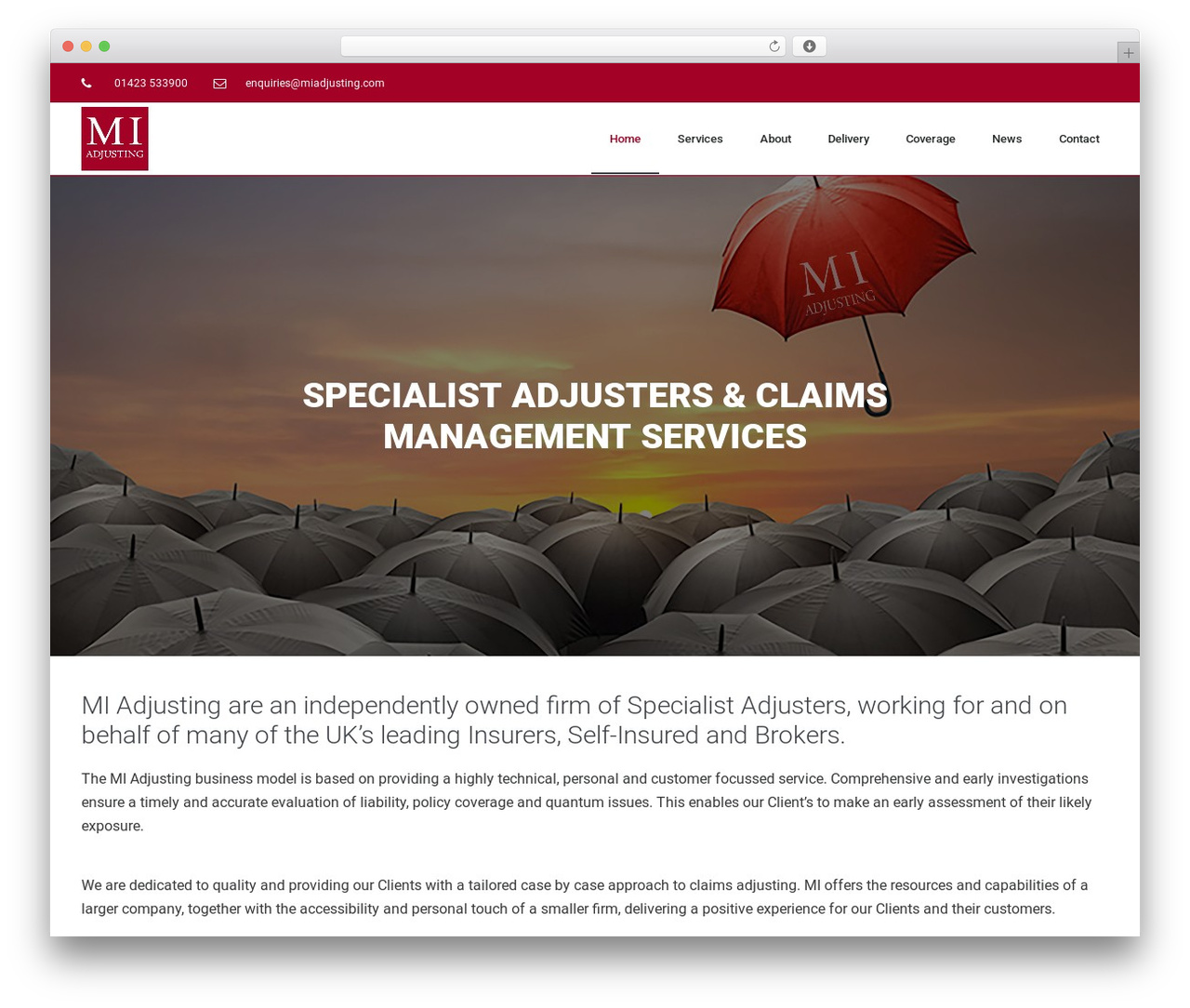 IC Customised Framework WordPress theme - miadjusting.com IC Customised Framework WordPress theme - miadjusting.com