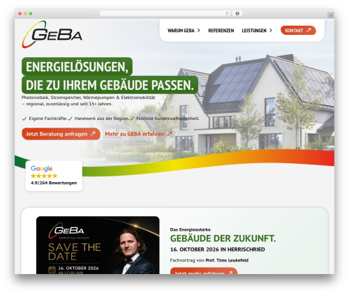 Quantum Theme theme WordPress - geba-gmbh.com