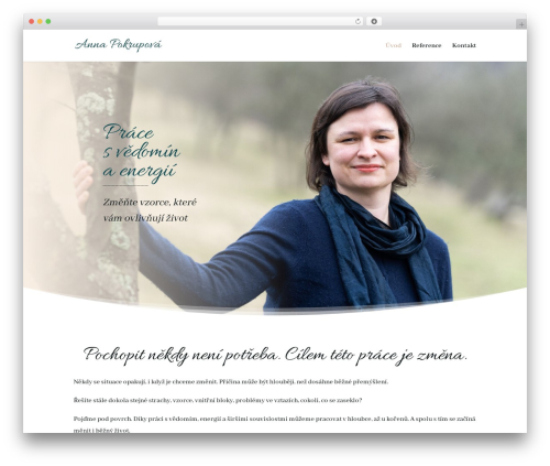 Theme WordPress Divi - annapokrupova.cz