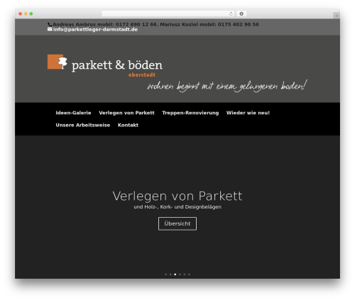 Divi WordPress theme - parkettleger-darmstadt.de