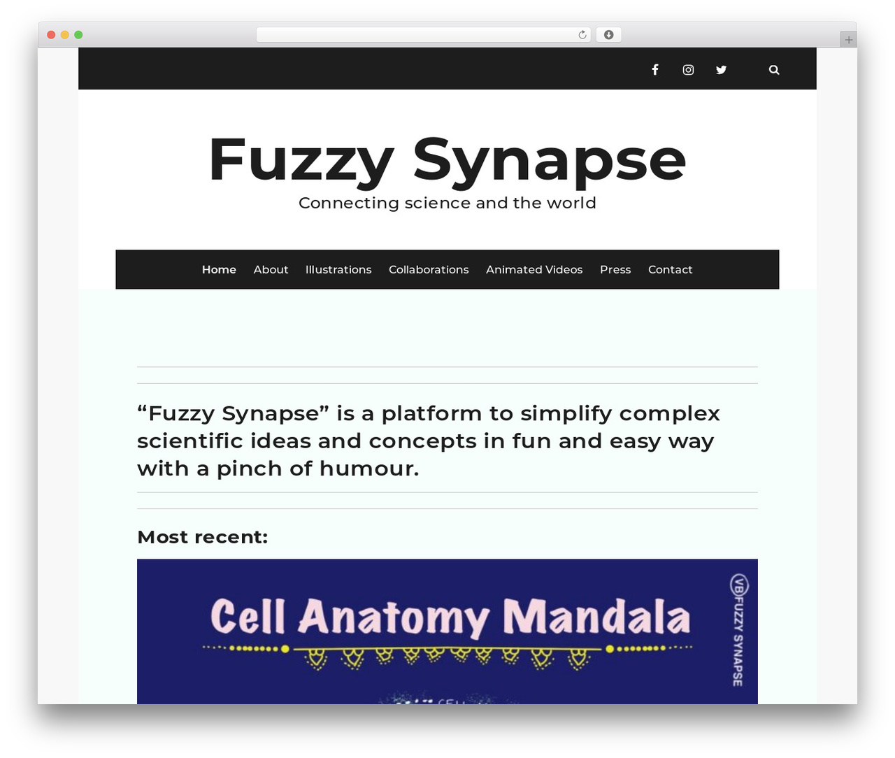 Galore WordPress theme - fuzzysynapse.com