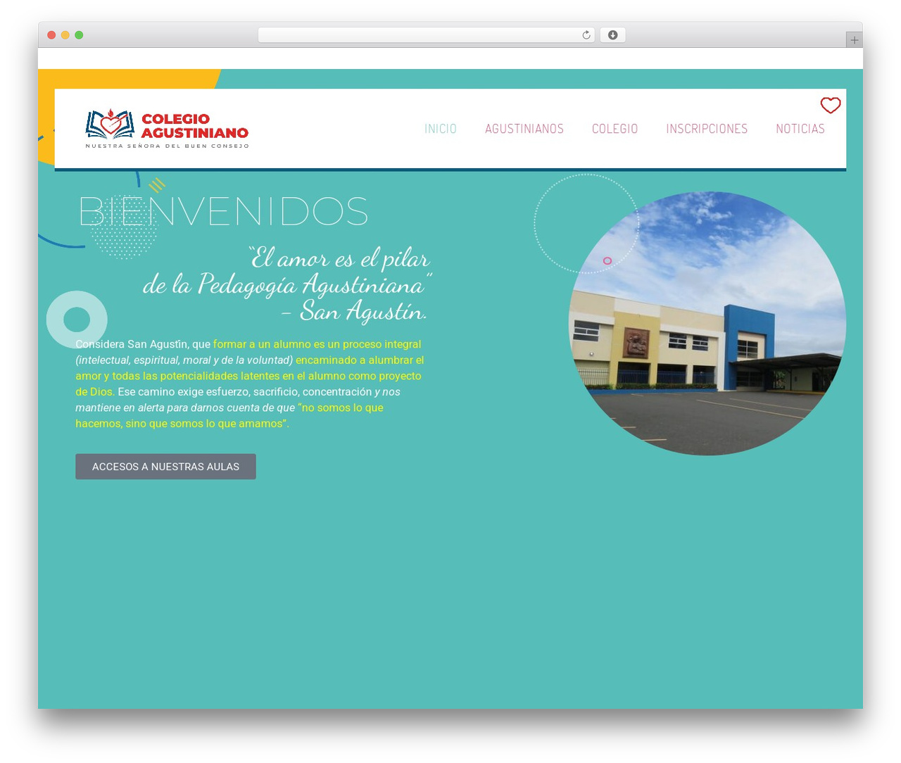 Hello Elementor WordPress theme - agustiniano.org