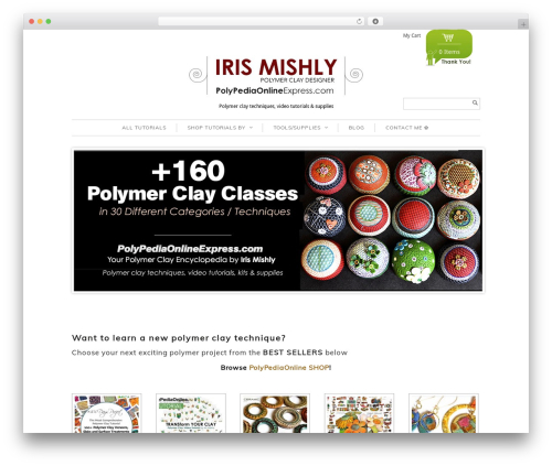 Maya Shop WordPress theme - polypediaonlineexpress.com