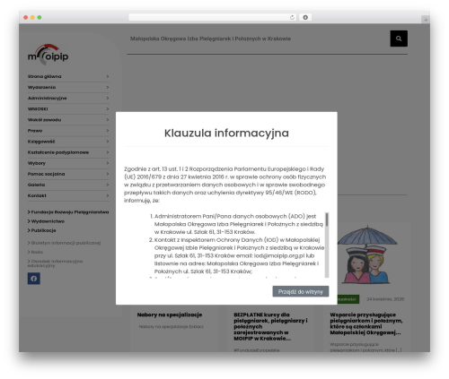 Elementor pro3 WordPress plugin - moipip.org.pl