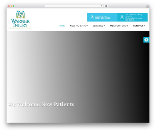 Parent Theme WordPress theme design - warnerwellnesschiro.com