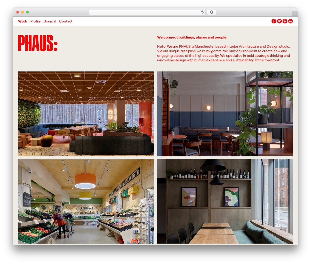 Phaus WordPress theme - phaus.co.uk