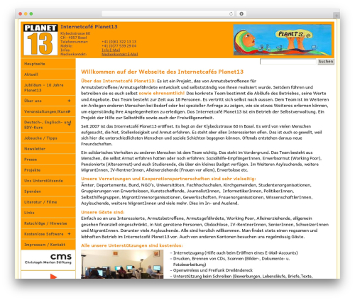 Post page association plugin WordPress plugin - planet13.ch
