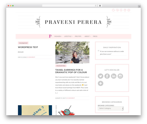 PP.com theme WordPress - praveeniperera.com
