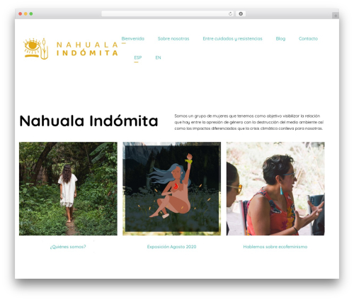 Theme WordPress Caster - nahualaindomita.org