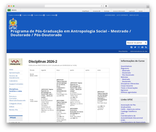 WordPress theme brasilGov - ppgas.posgrad.ufsc.br