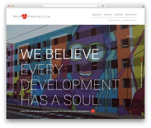 WordPress theme DEI Creative Wordpress Template - teamredpropeller.com